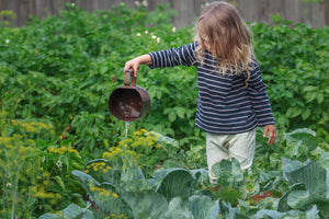 Children and the Winter Veggie Garden
