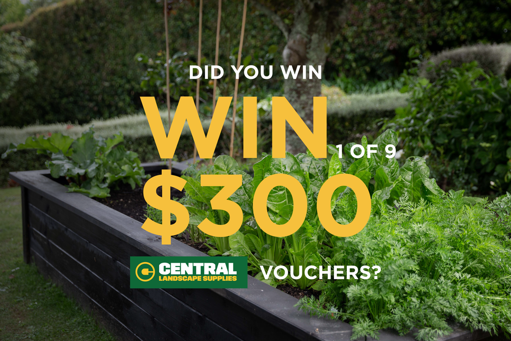 $300 Central Landscapes Voucher Competition - the winners are...