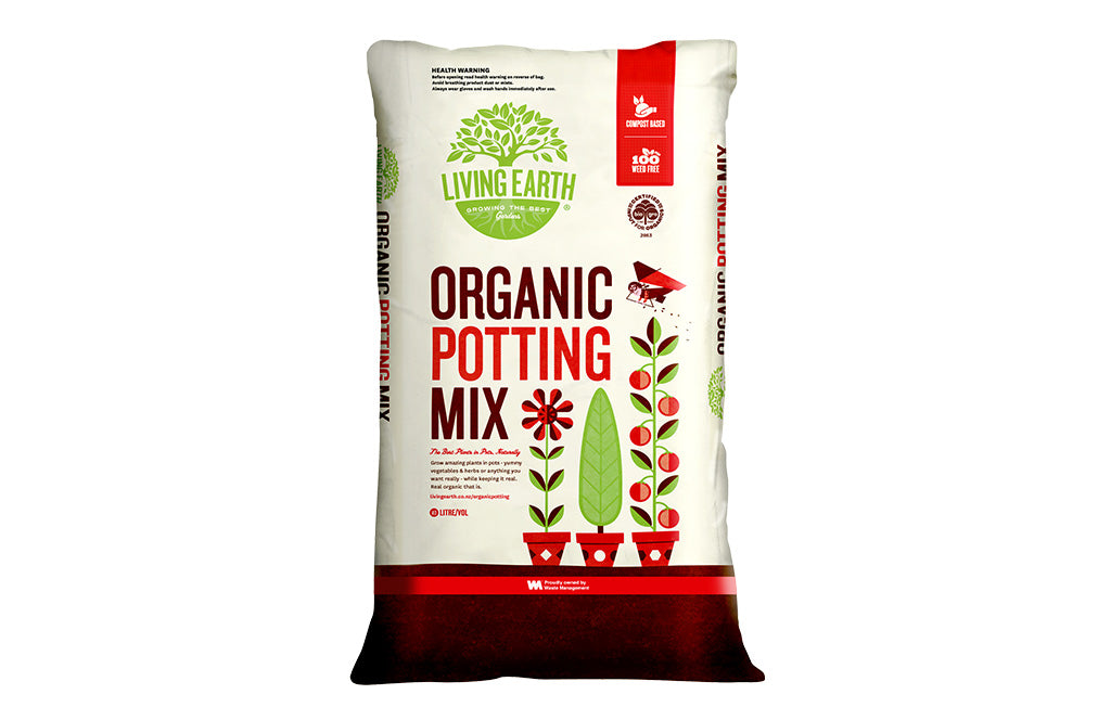 Living Earth organic certified Potting Mix